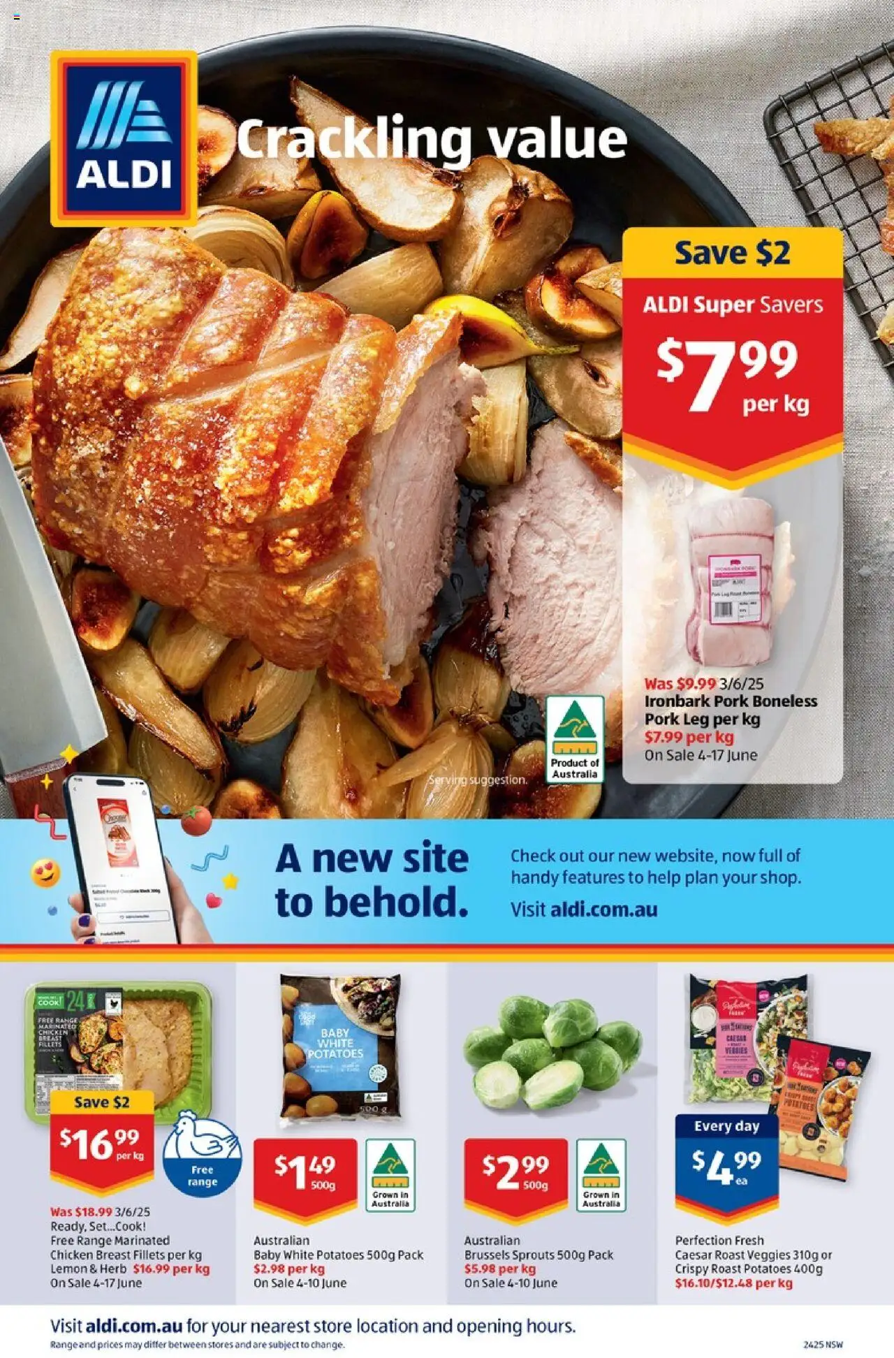 Aldi catalogue - valid from 11.06.2025 | Page: 30 | Products: Herb, Pork, Potatoes, Lemon