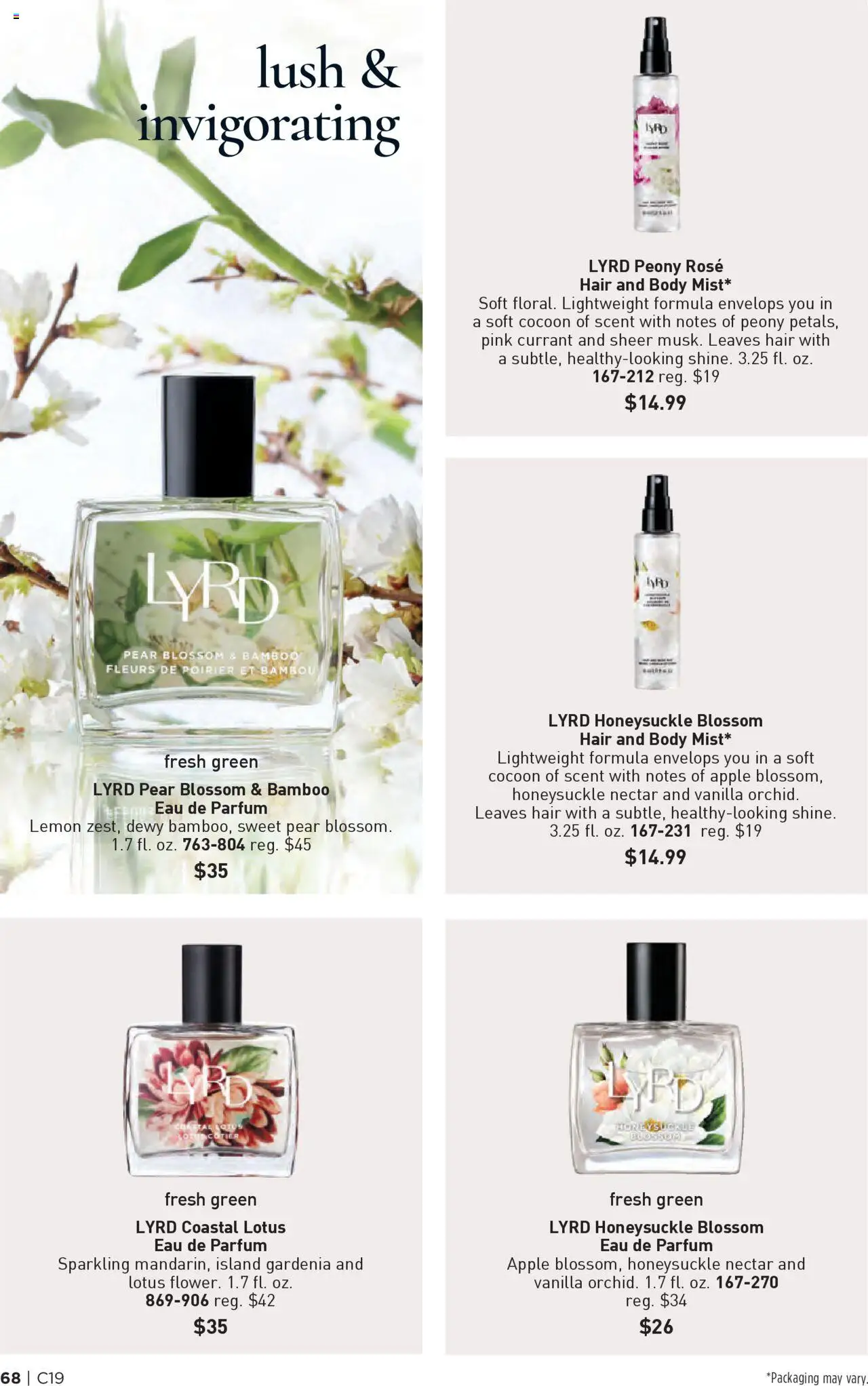 Avon Brochure - valid from 10.09.2025 | Page: 68 | Products: Lemon, Pear