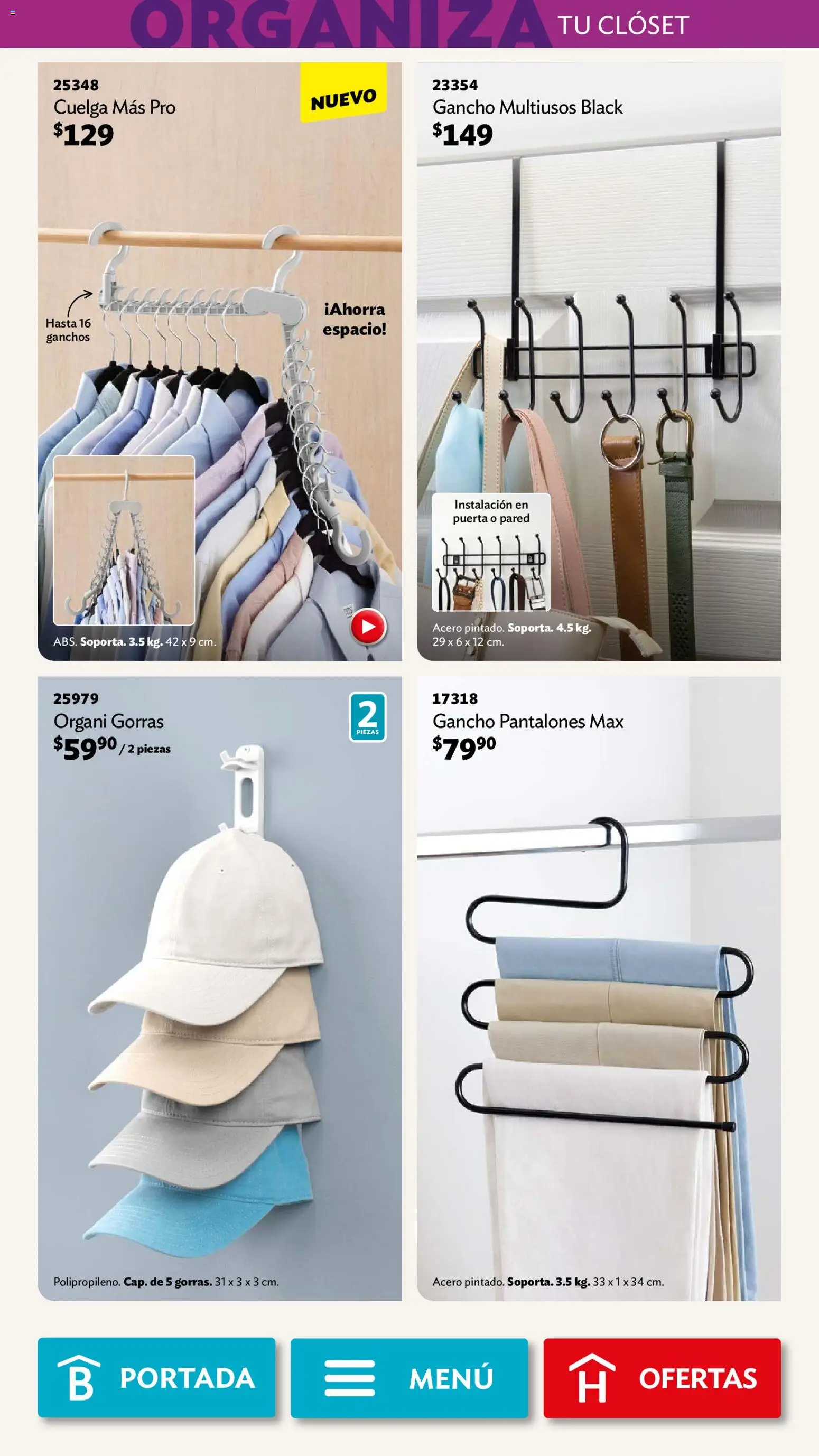 Nuevas ofertas de Betterware válidas en toda la República Mexicana desde el 03.11.2025. ¡Encuentra las mejores ofertas en Betterware campaña 11 2025! | Página: 36 | Productos: Pantalones