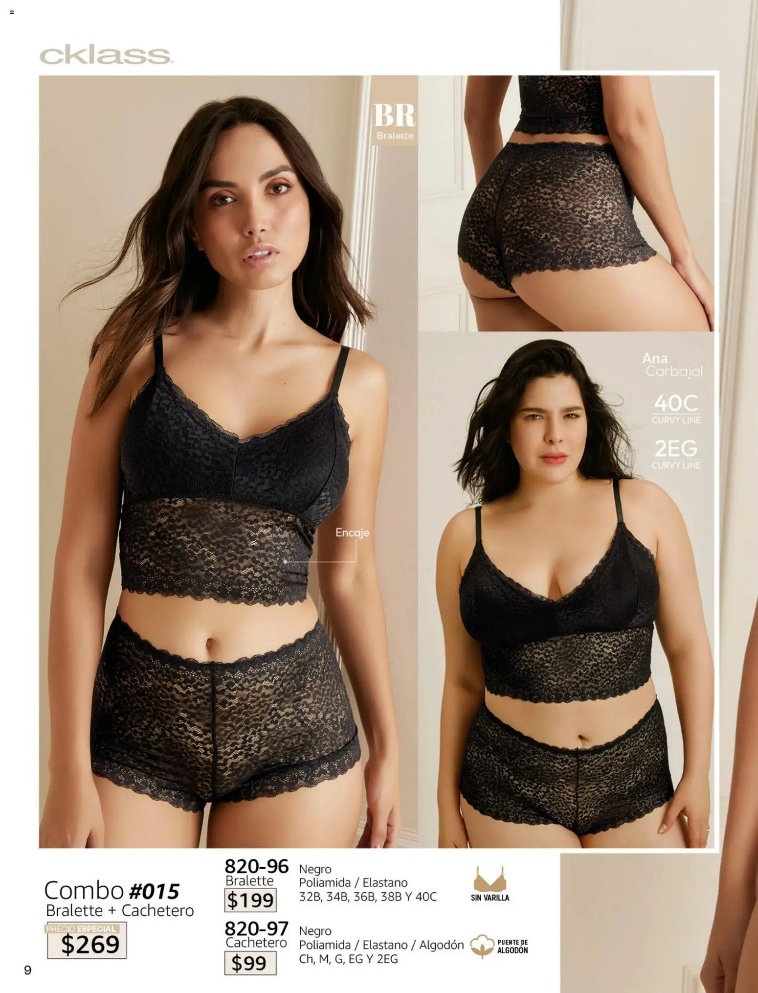 Nuevas ofertas de Cklass válidas en toda la República Mexicana desde el 02.01.2026. ¡Encuentra las mejores ofertas en Cklass catálogo Primavera! | Página: 370 | Productos: Algodón, Cachetero