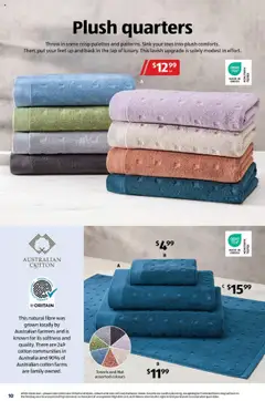Aldi catalogue - valid from 23.07.2025 | Page: 10 | Products: Sink, Towels
