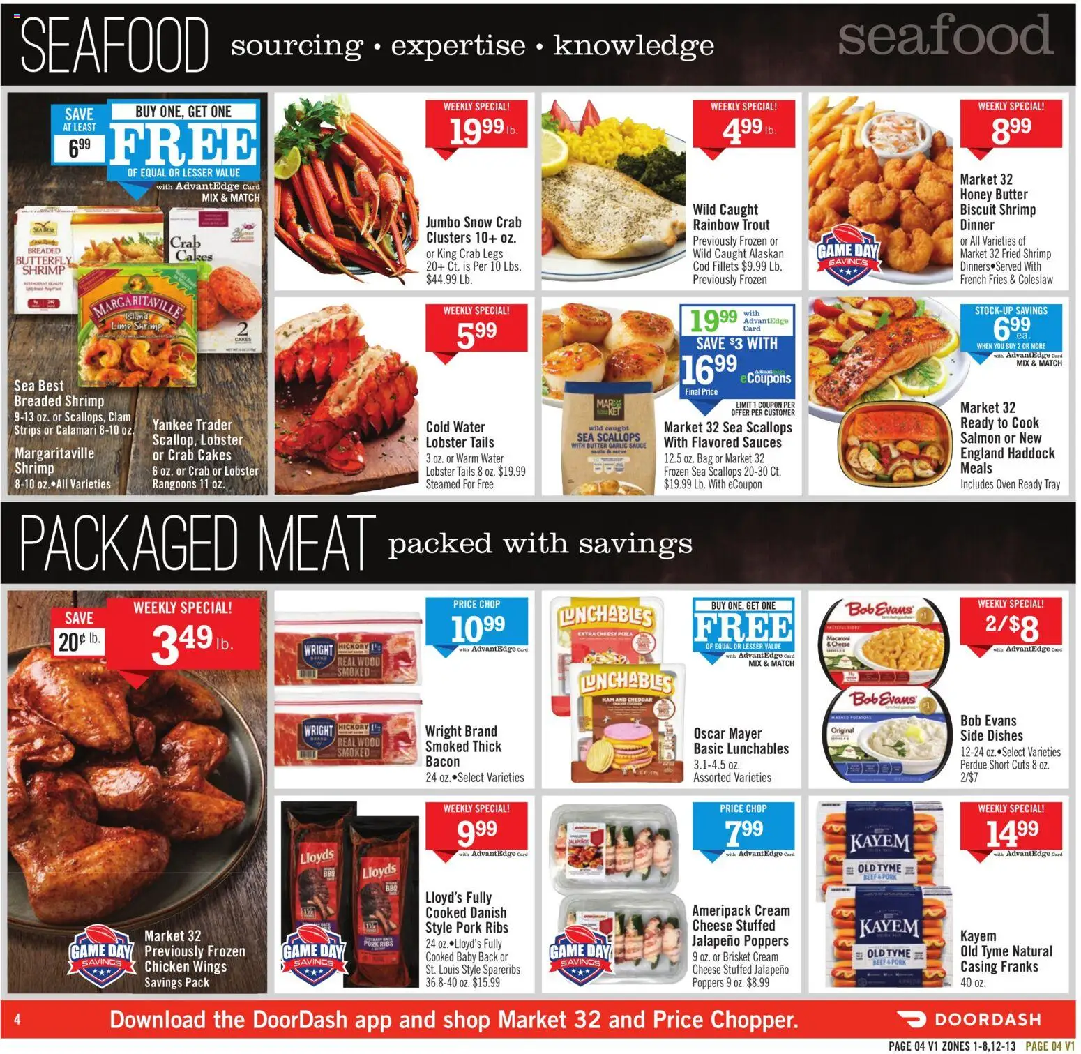 Price Chopper Weekly Ad - valid from 01.02.2026 | Page: 4 | Products: Ham, Beef, Lime, Oven