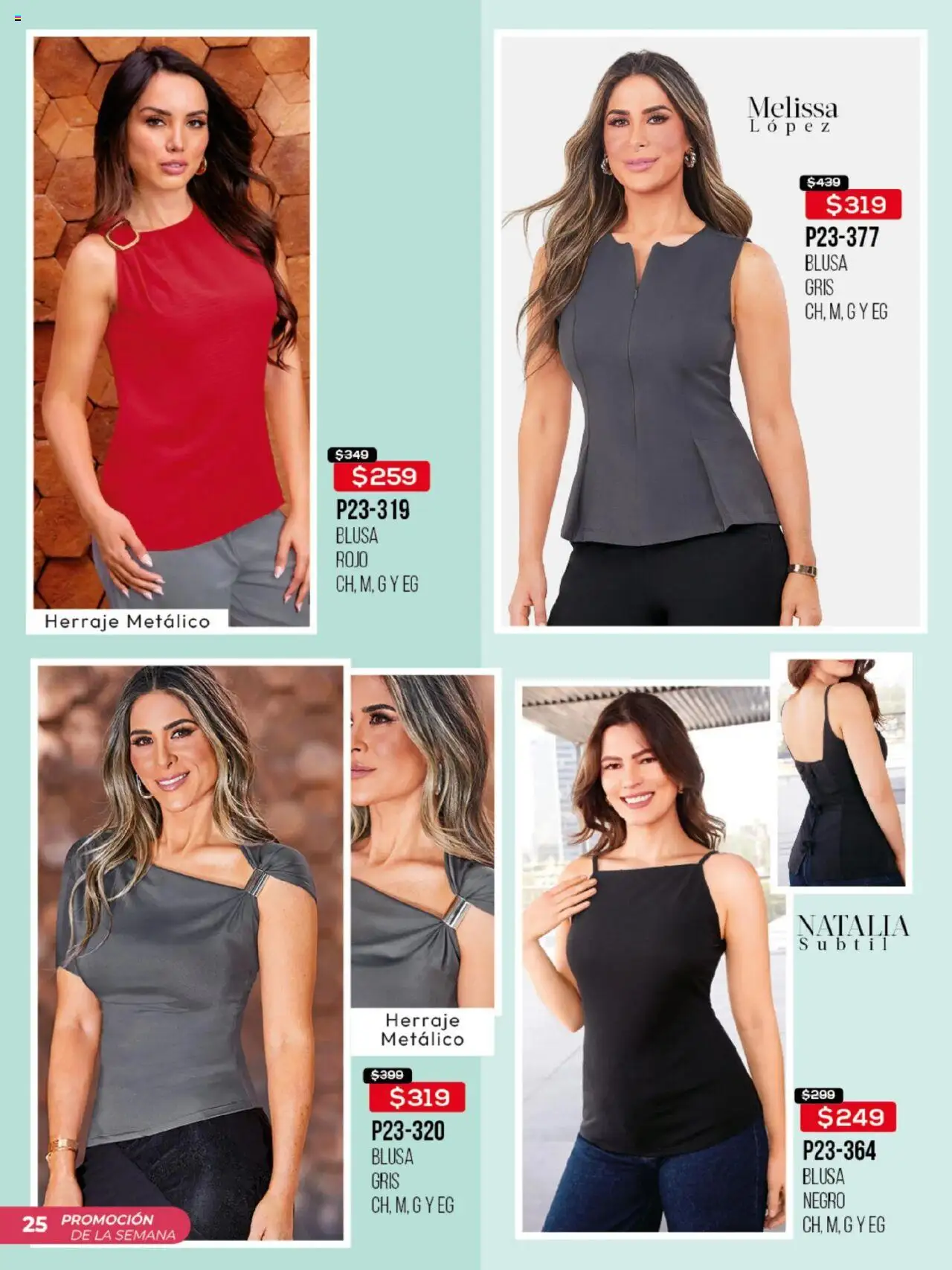Nuevas ofertas de Cklass válidas en toda la República Mexicana desde el 01.10.2025. ¡Encuentra las mejores ofertas en Cklass - Catálogo Promoción De La Semana! | Página: 26 | Productos: Blusa