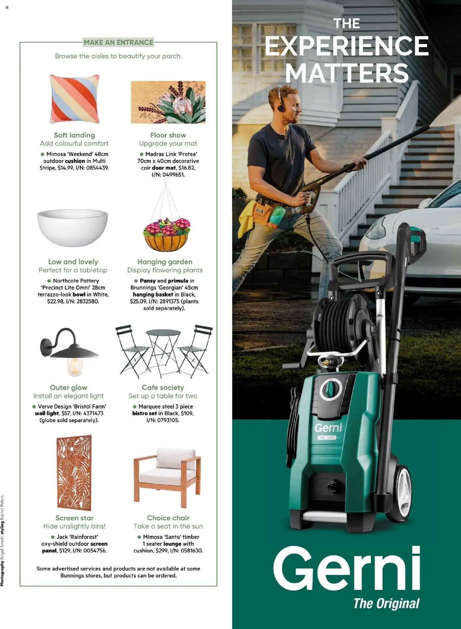Bunnings Warehouse catalogue - valid from 01.12.2025 | Page: 71 | Products: Table, Chair, Cushion, Door