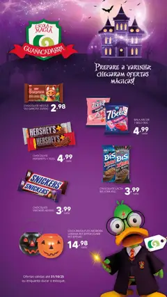 Supermercado Guanabara - Ofertas Halloween - Pré-Visualização do folheto da loja Supermercado Guanabara, válido de 22.10.2025