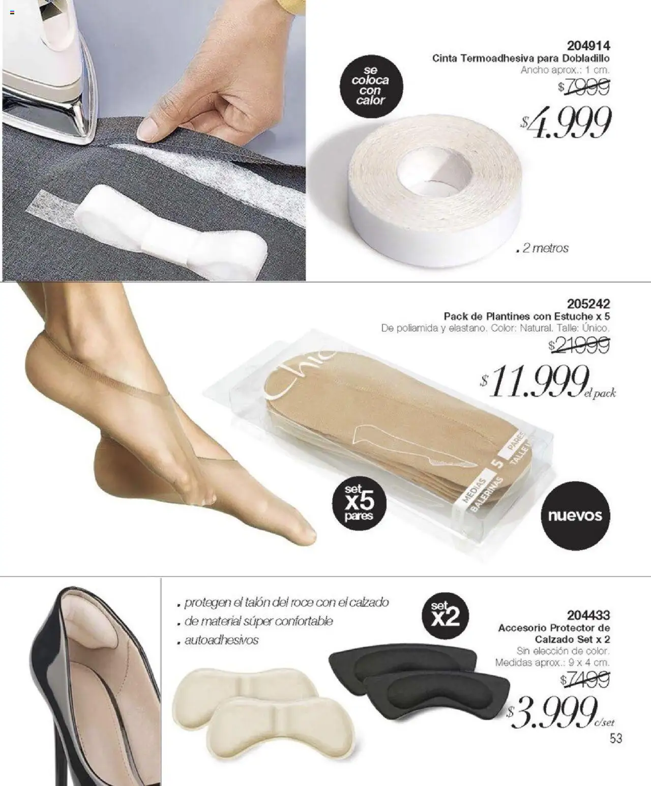 Violetta catálogo │ válido desde el 19.09.2025 | Página: 53 | Productos: Cinta, Medias, Estuche