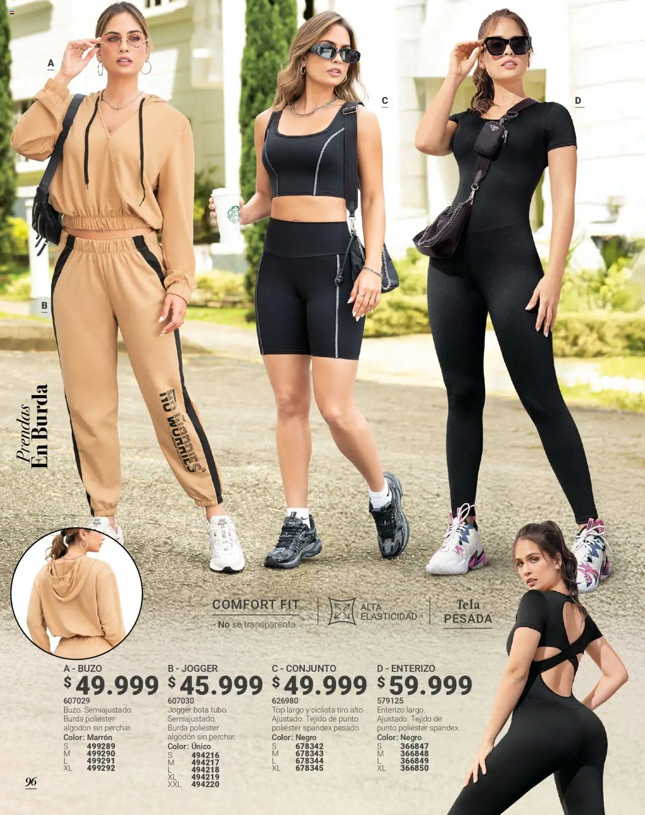 Carmel revista - valida desde el 28.07.2025 | Página: 98 | Productos: Buzo, Top, Conjunto, Enterizo
