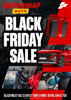 Supercheap Auto - Black Friday preview  - valid from 27.11.2025