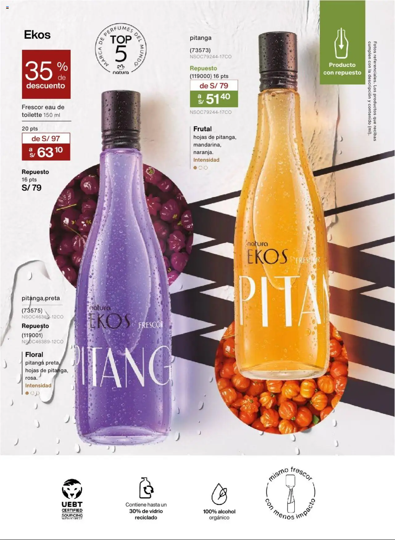 Catálogo Natura válido desde 03.09.2025 | Página: 20 | Productos: EAU de Toilette