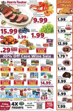 Preview of Harris Teeter weekly ads valid from 12.11.2025
