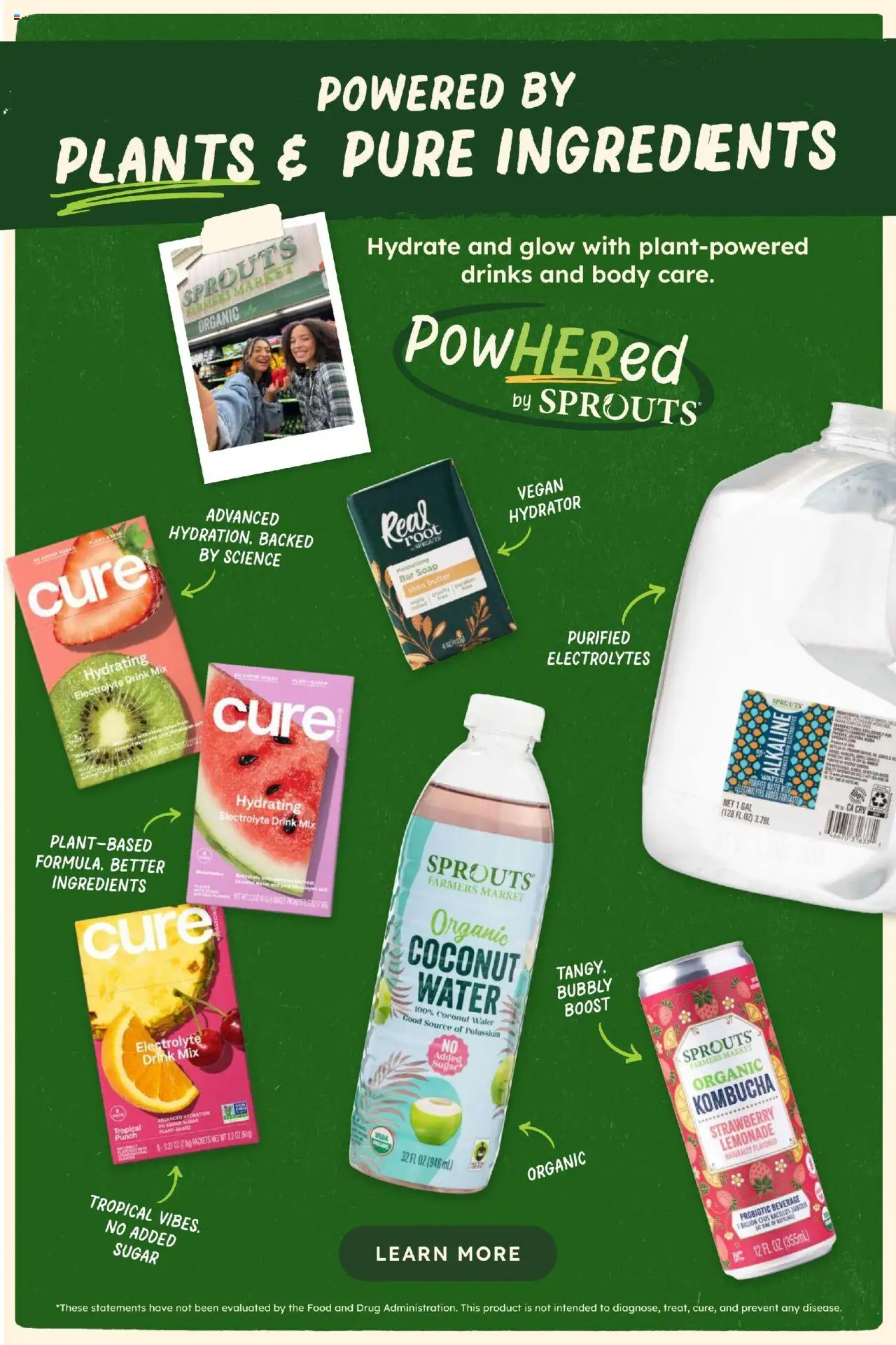 Sprouts Monthly Ad - valid from 25.06.2025 | Page: 6 | Products: Butter, Soap, Bar Soap, Water