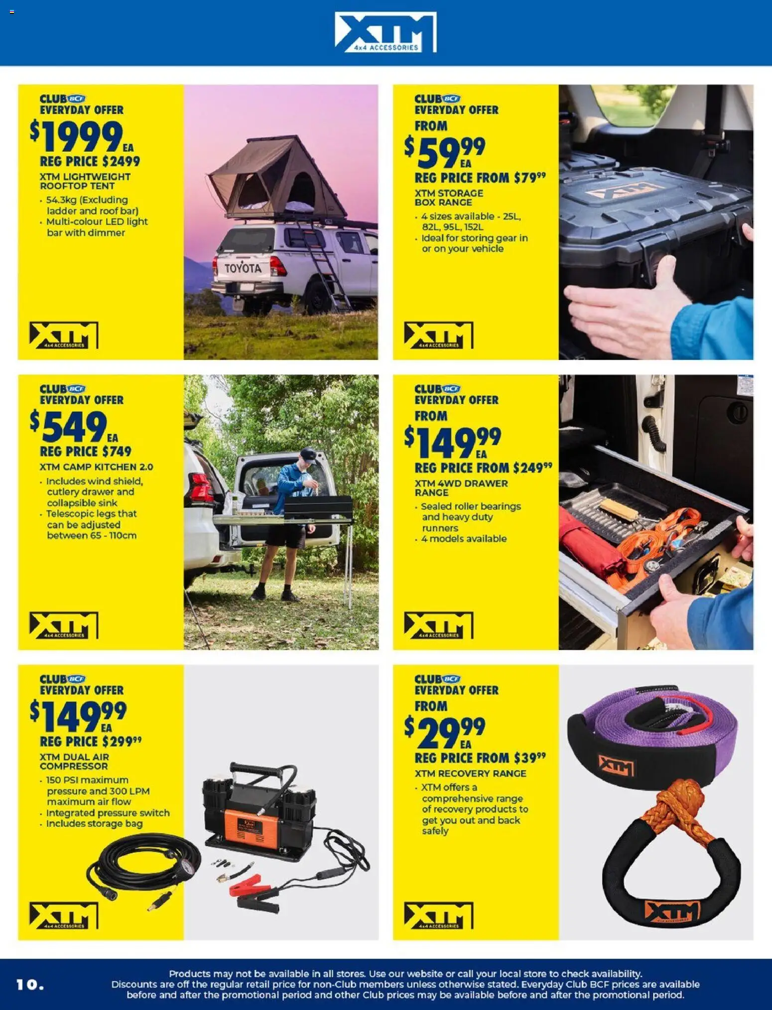 BCF catalogue - valid from 17.03.2026 | Page: 10 | Products: Cutlery, Sink, Light, Bag