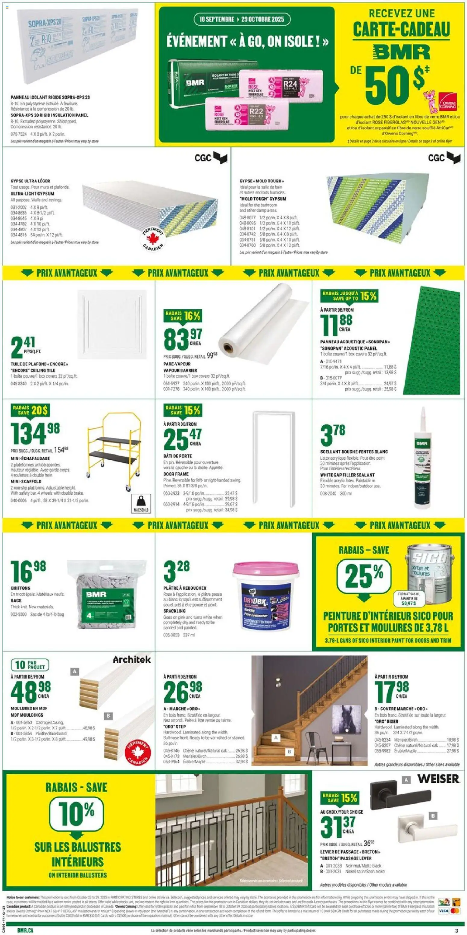 BMR flyer valid from 23.10.2025 | Page: 5 | Products: Bag, Box