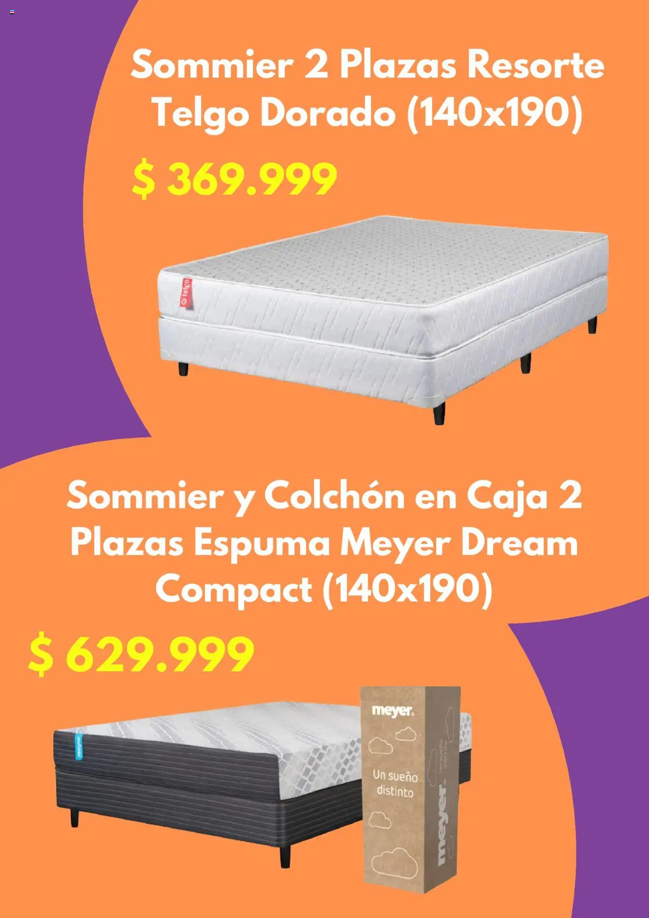 Sommier Center catálogo │ válido desde el 30.07.2025 | Página: 3 | Productos: Colchón, Caja, Espuma