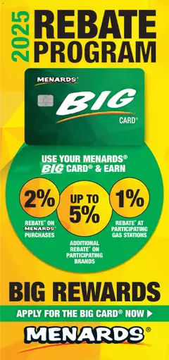 Preview of Menards weekly ads valid from 01.01.2025