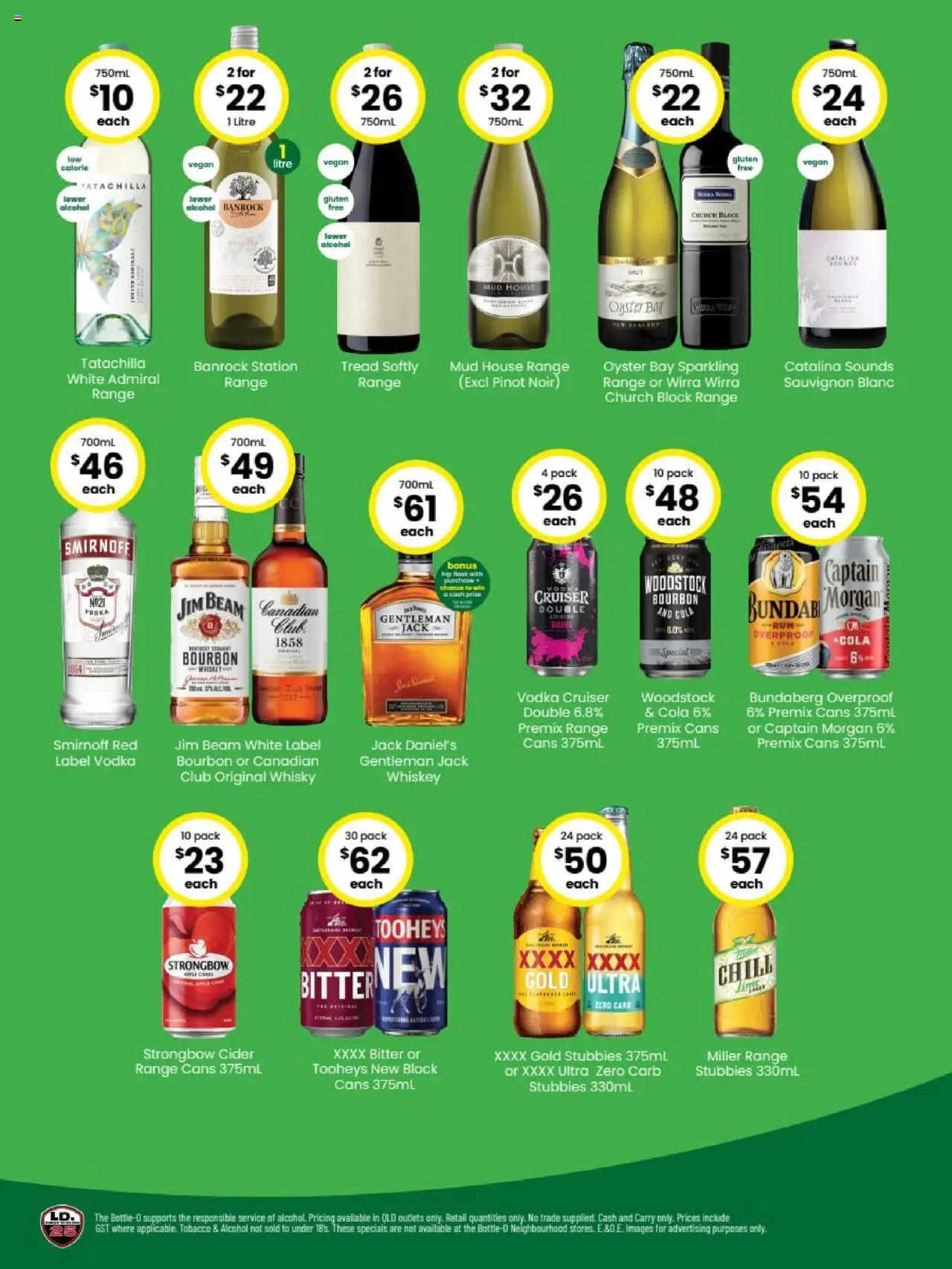 The Bottle-O catalogue - valid from 21.07.2025 | Page: 2 | Products: Bourbon, Vodka, Whiskey