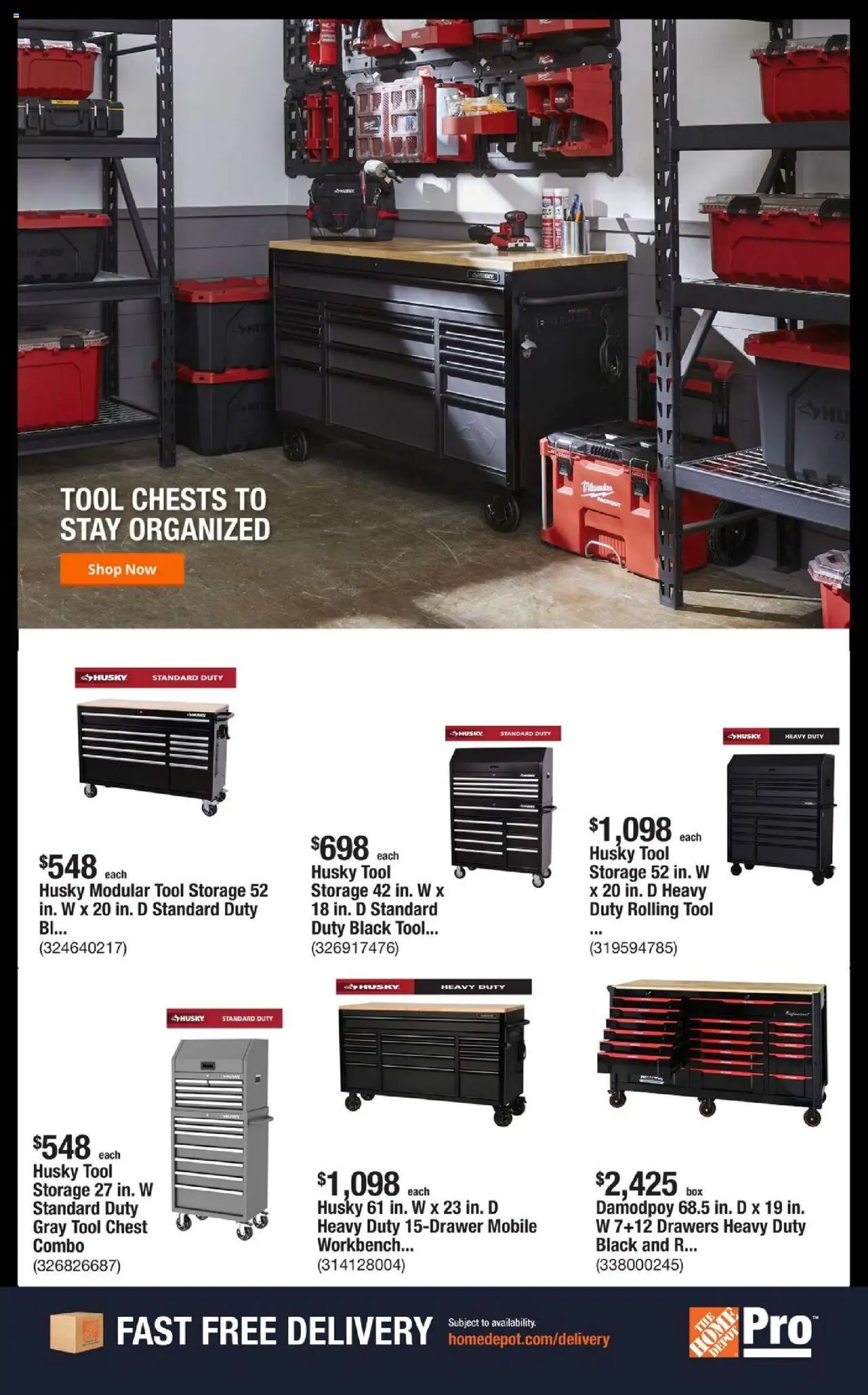 Home Depot Shop Pro Ad - FL - valid from 20.10.2025 | Page: 5 | Products: Box