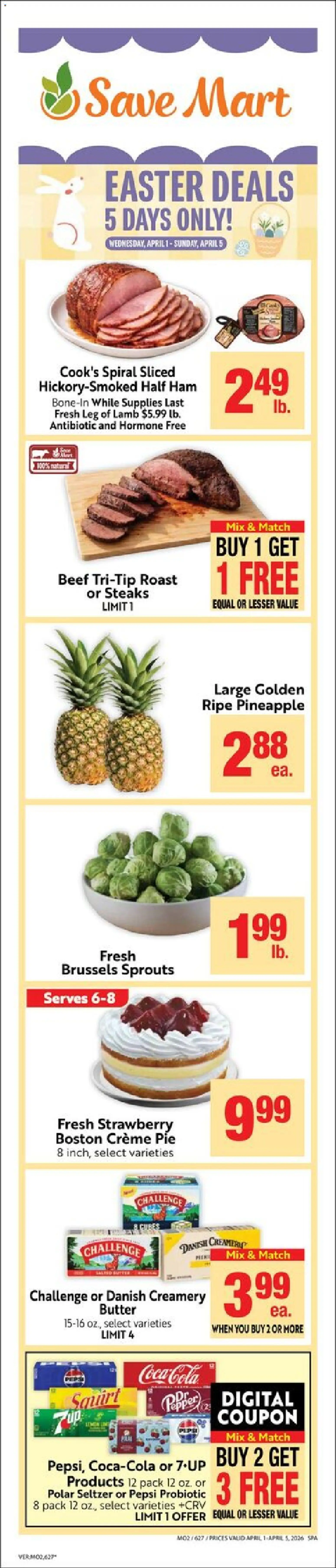 Save Mart Weekly Ad - valid from 01.04.2026 | Page: 5