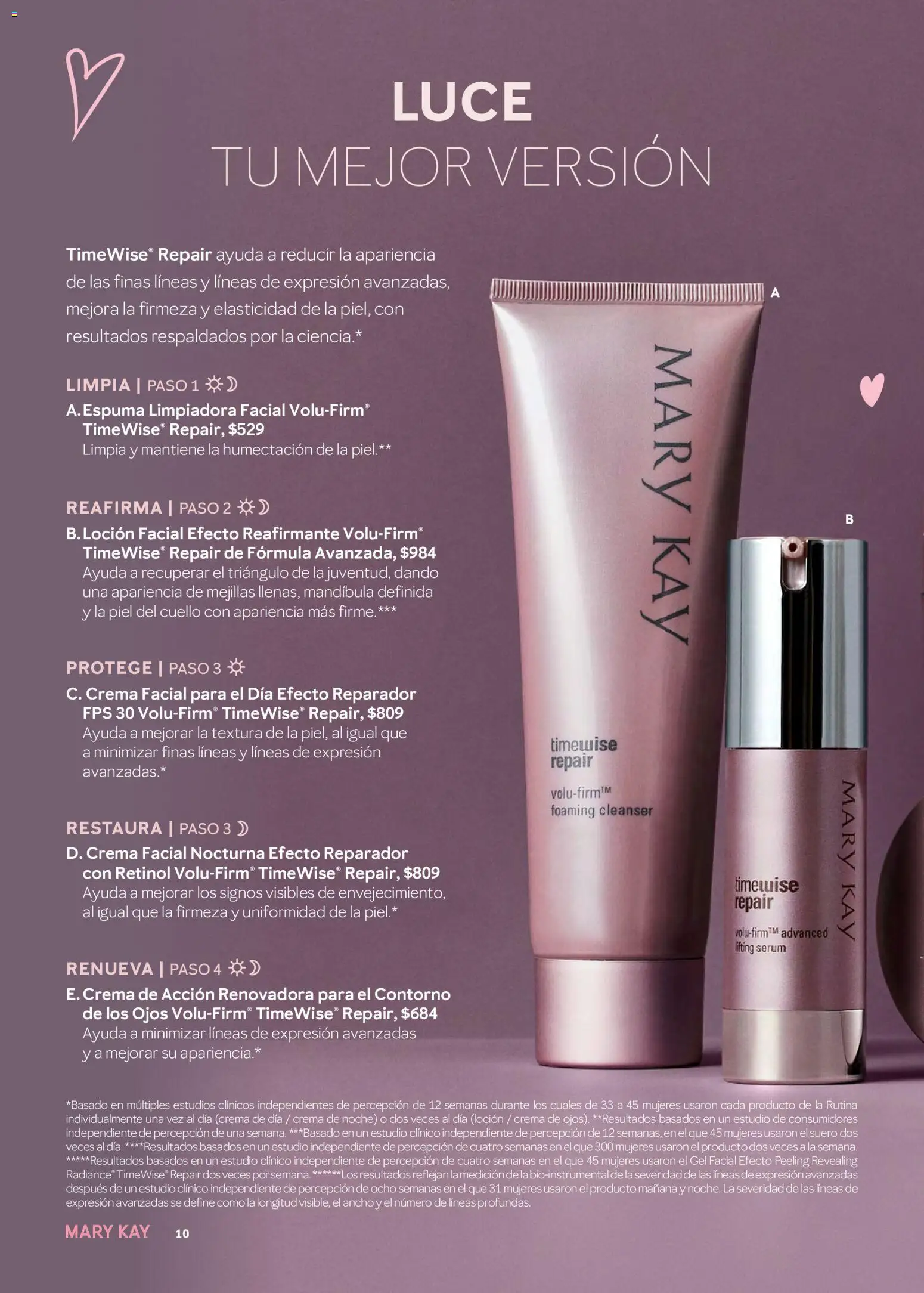 Nuevas ofertas de Mary Kay válidas en toda la República Mexicana desde el 01.01.2026. ¡Encuentra las mejores ofertas en Mary Kay catálogo! | Página: 10 | Productos: Contorno, Loción, Espuma, Peeling