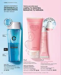 Vista previa de folleto Ésika - Campaña 6 de la Ésika válido desde 14.03.2026 | Página: 70 | Productos: Crema, Maquillaje