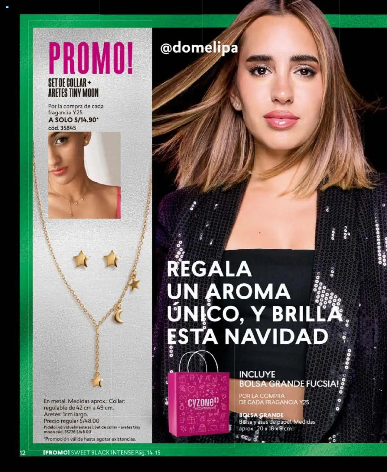 Catálogo CyZone válido desde 24.10.2025 | Página: 12 | Productos: Bolsa, Fragancia