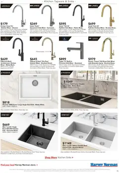 Preview of Harvey Norman March Bathroom and Tiles - valid from 11.03.2026 | Page: 15