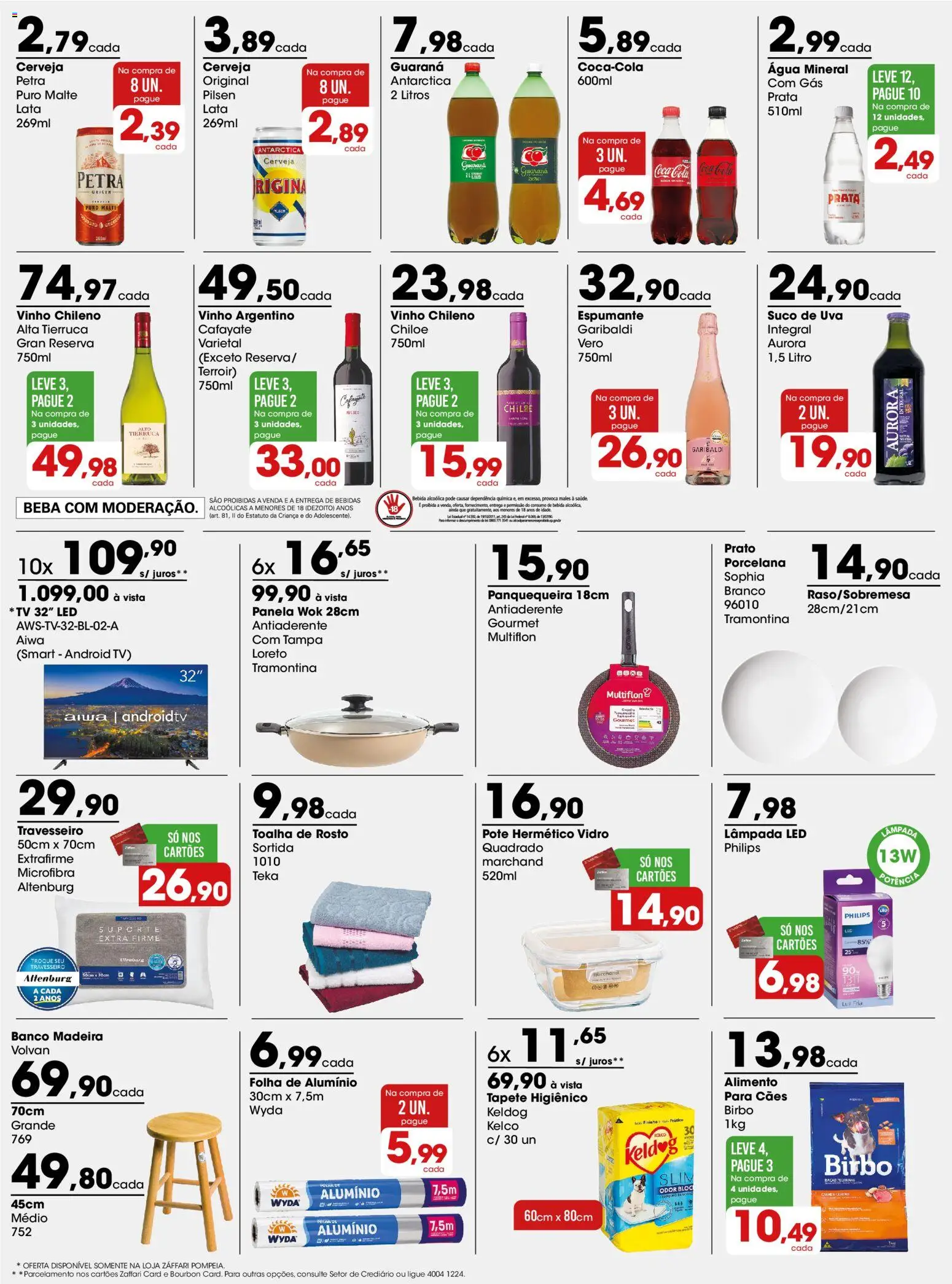 Zaffari Folheto - válido de 23.02.2026 | Página: 3 | Produtos: Tapete, Suco, Bourbon, Bebida