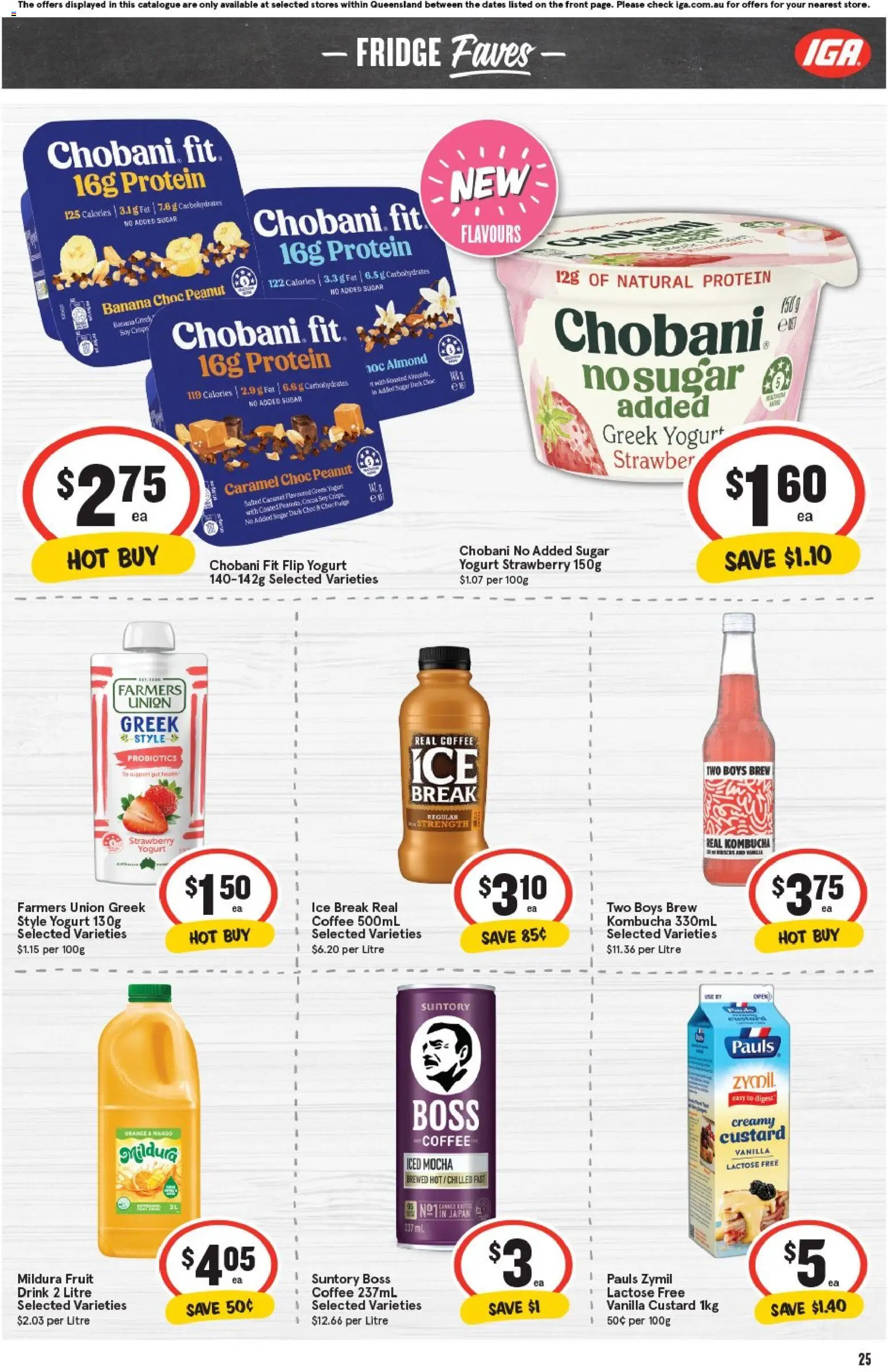 IGA catalogue - valid from 29.10.2025 | Page: 24 | Products: Coffee, Oranges, Sugar, Fridge