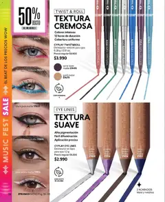 Catálogo CyZone Campaña 5 válido desde el 01.03.2026 | Página: 54 | Productos: Mate, Delineador, Aceite