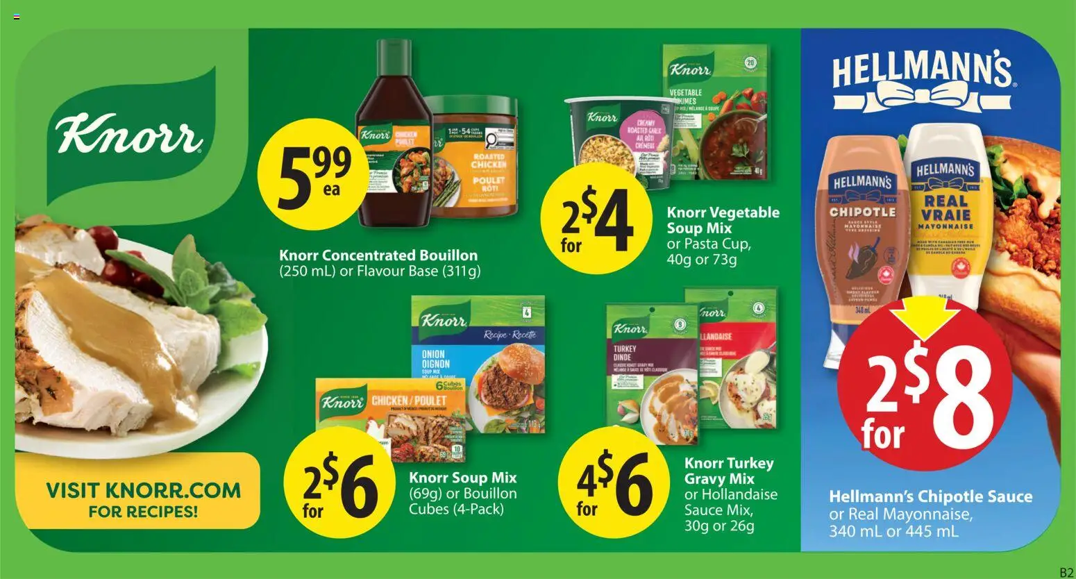 Save on foods flyer valid from 02.04.2026 | Page: 19 | Products: Pasta, Turkey, Chicken