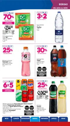 Vista previa La Anonima catálogo válido desde el 23.04.2026 | Página: 25 | Productos: Azucar, Polvo, Gaseosa, Agua