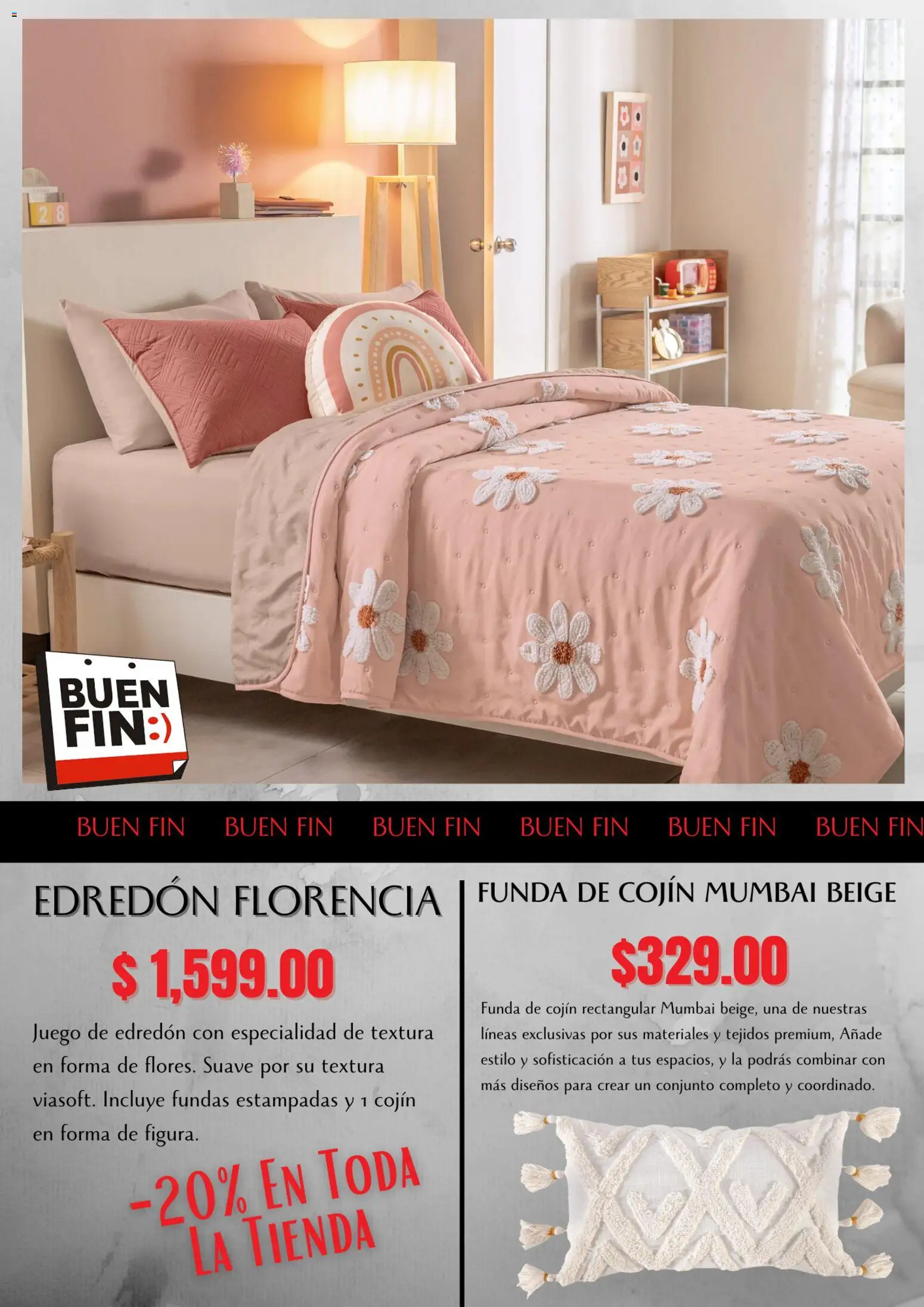 Nuevas ofertas de Vianney válidas en toda la República Mexicana desde el 13.11.2025. ¡Encuentra las mejores ofertas en Vianney Buen Fin! | Página: 5 | Productos: Juego, Funda, Conjunto