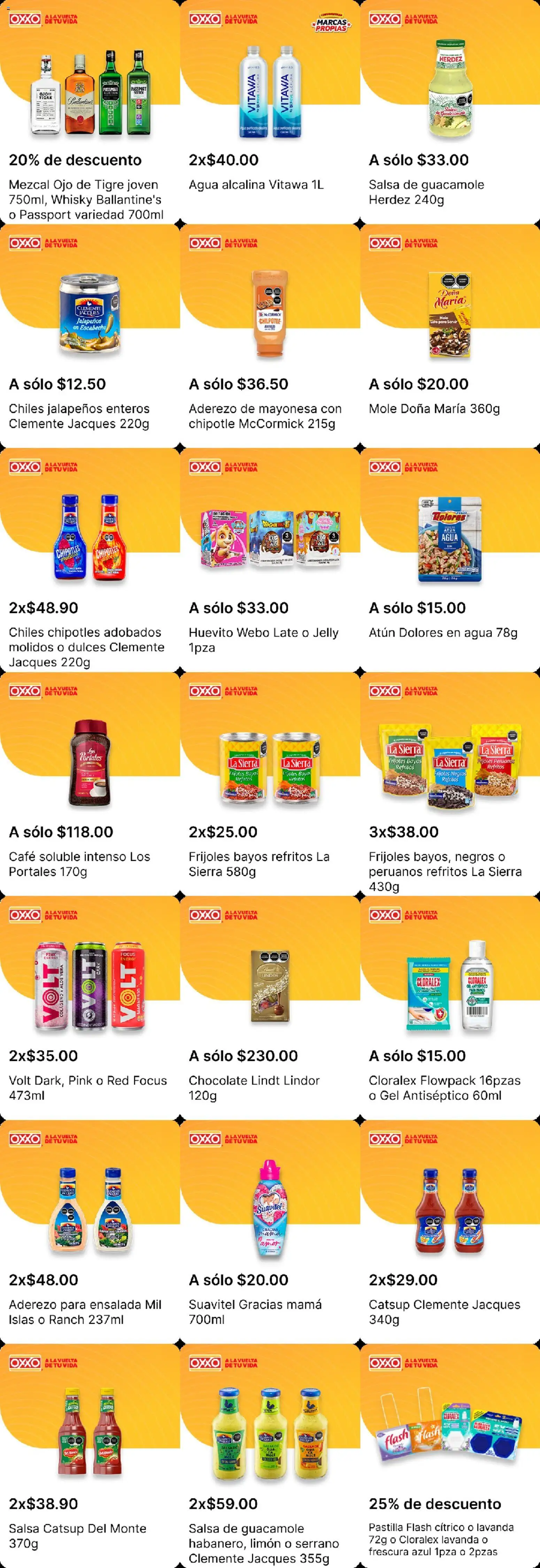 Nuevas ofertas de OXXO válidas en toda la República Mexicana desde el 06.11.2025. ¡Encuentra las mejores ofertas en OXXO folleto! | Página: 4 | Productos: Atún, Limón, Café, Catsup