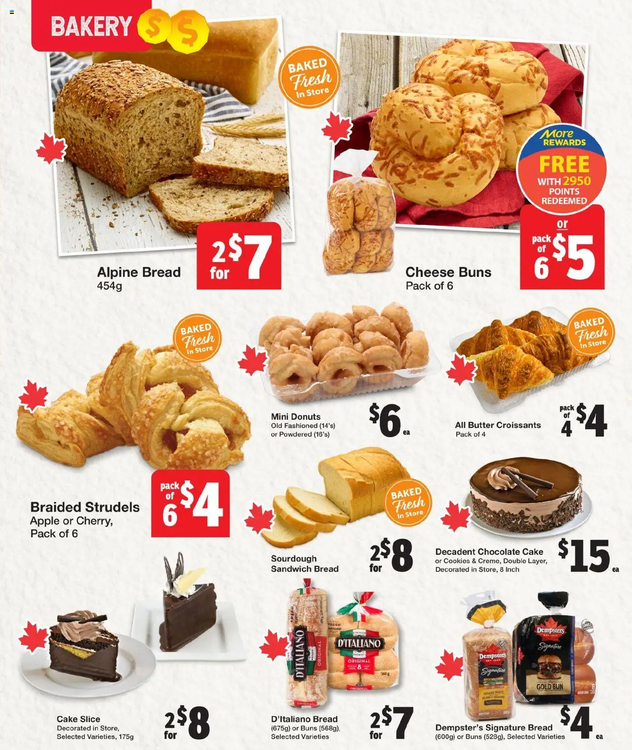 Quality Foods flyer valid from 25.09.2025 | Page: 6 | Products: Bakery, Butter, Bread, Chocolate