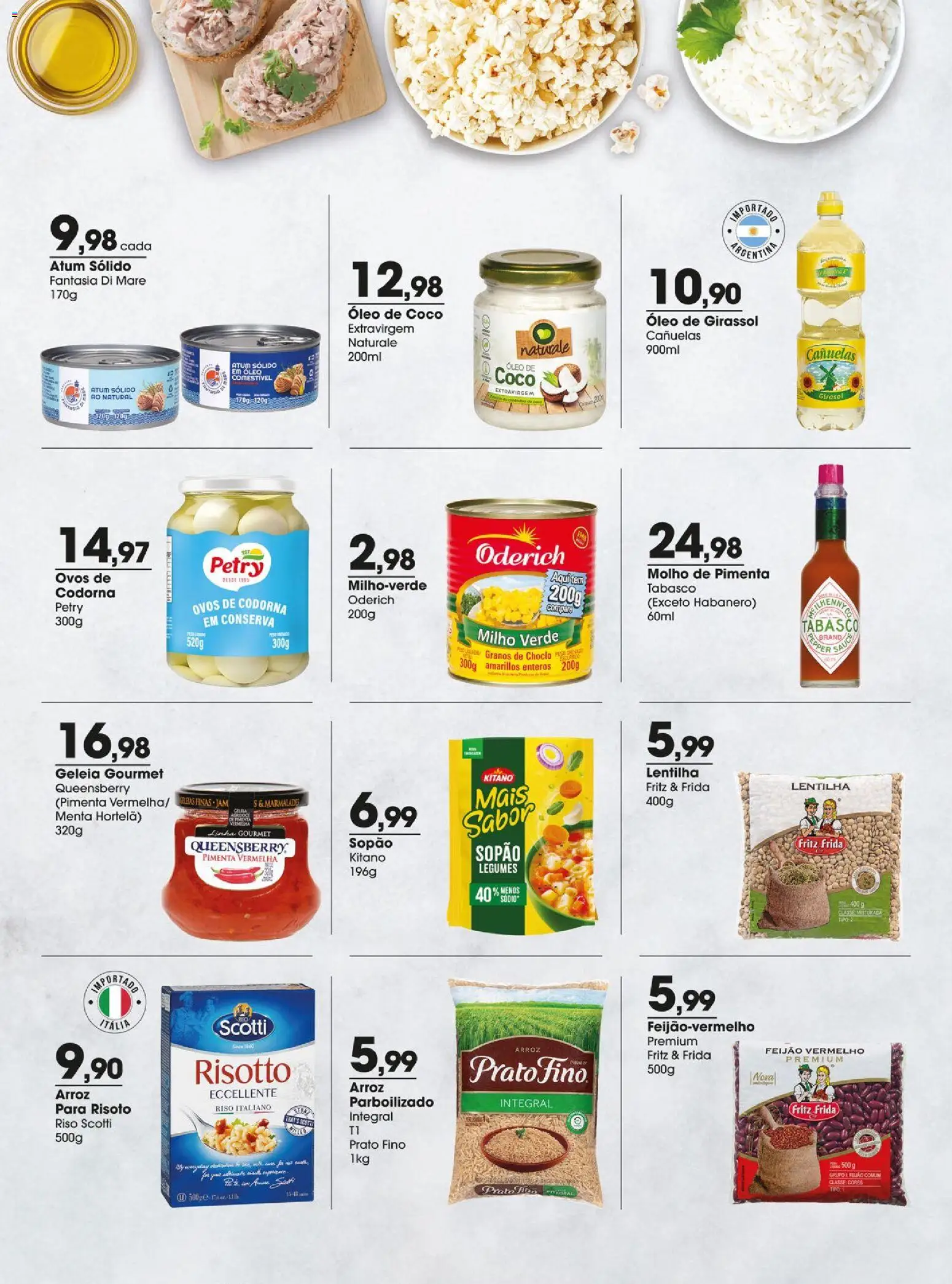 Zaffari Folheto - válido de 28.04.2026 | Página: 4 | Produtos: Milho verde, Óleo, Óleo de coco, Óleo de girassol