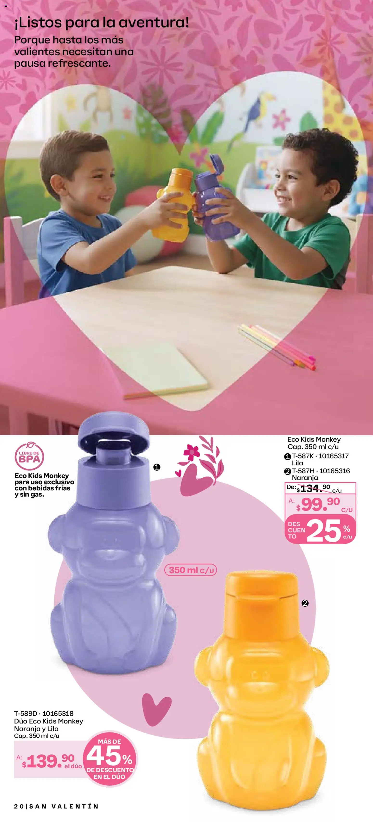 Nuevas ofertas de Tupperware válidas en toda la República Mexicana desde el 29.12.2025. ¡Encuentra las mejores ofertas en Tupperware catálogo! | Página: 20