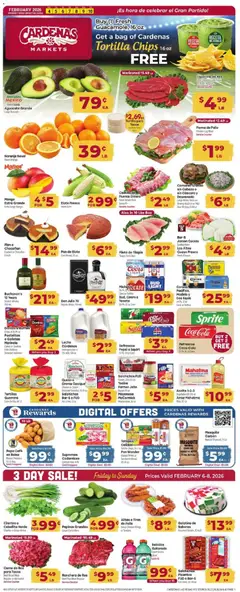 Preview of Cardenas weekly ads valid from 04.02.2026