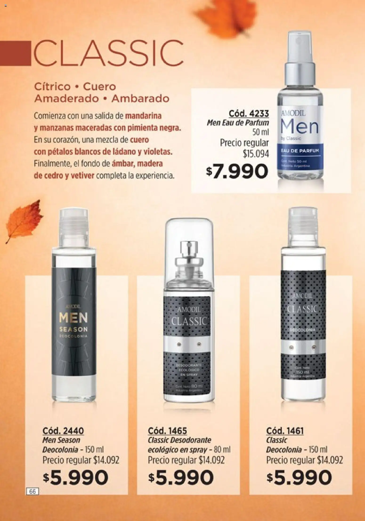 Catálogo Amodil Campaña 6 │ válido desde el 04.03.2026 | Página: 66 | Productos: Pimienta, Desodorante, Manzanas