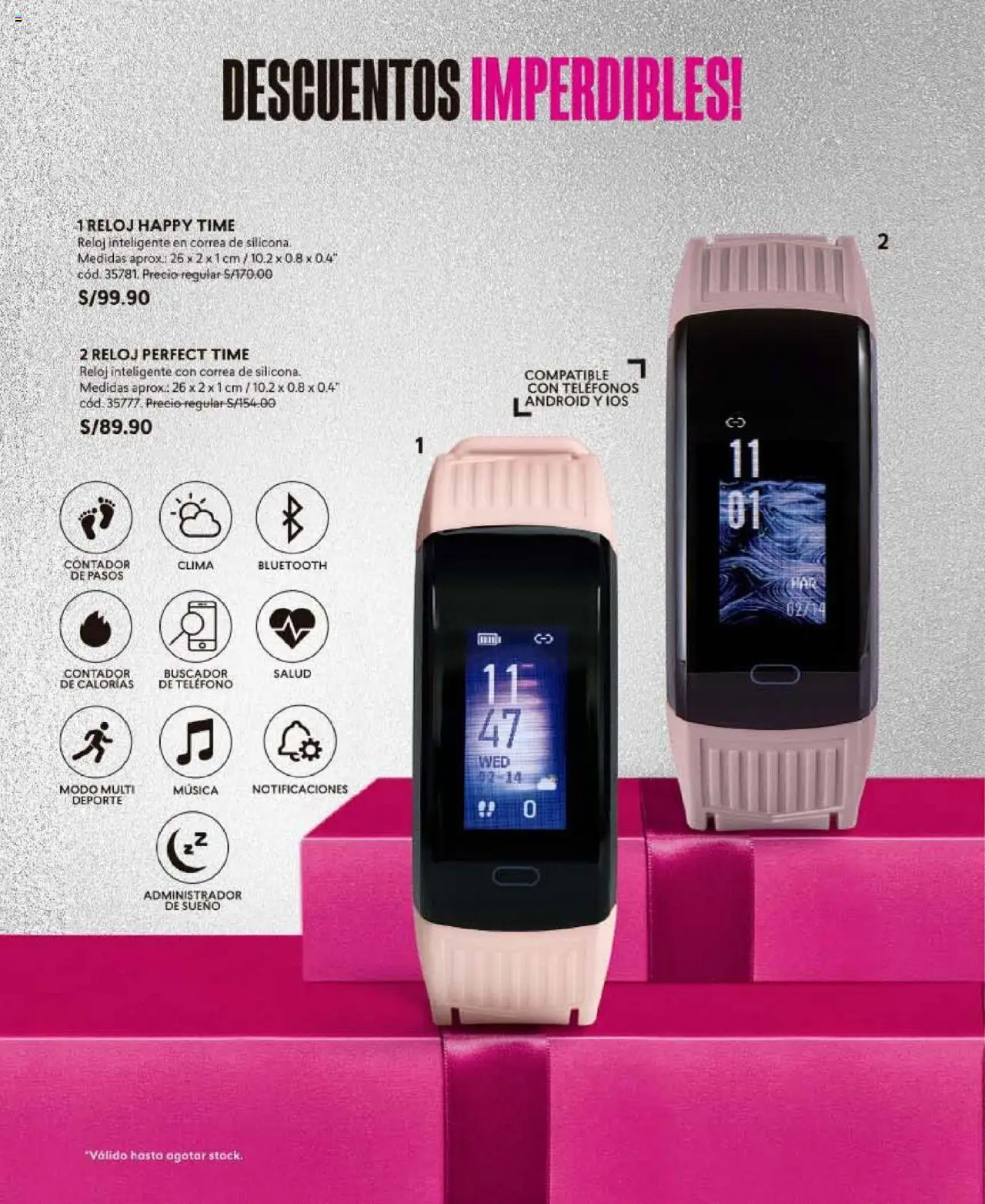 Catálogo CyZone válido desde 24.10.2025 | Página: 84 | Productos: Teléfono, Reloj, Reloj inteligente