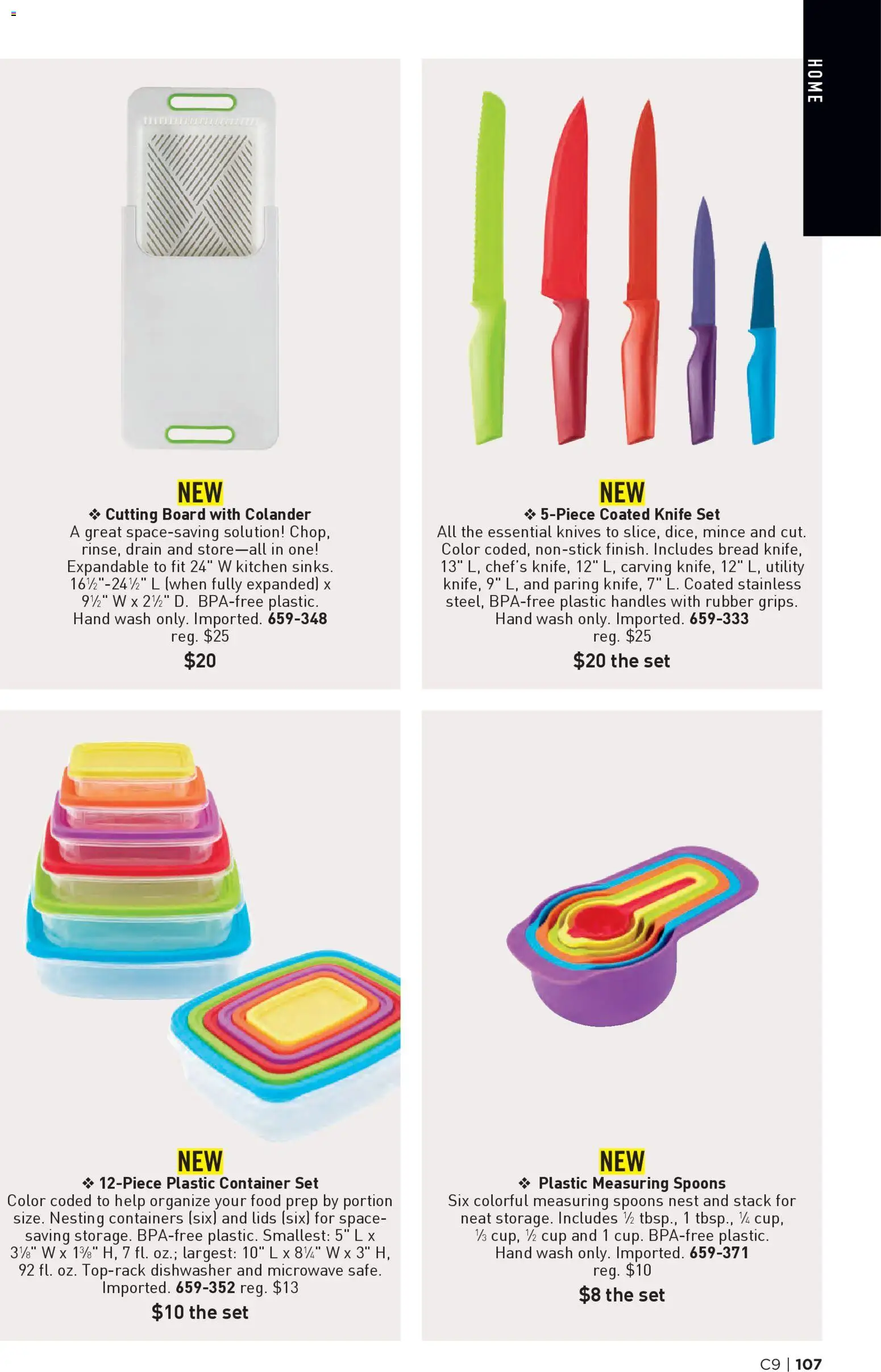 Avon Brochure - valid from 22.04.2026 | Page: 107 | Products: Bread, Microwave, Dishwasher