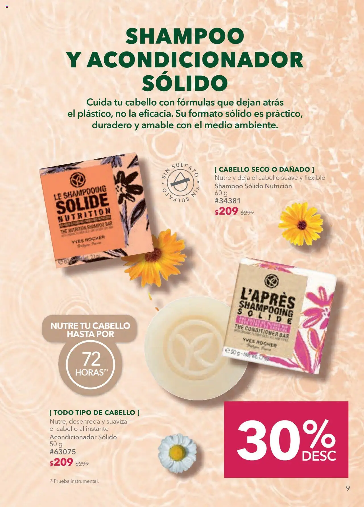 Nuevas ofertas de Yves Rocher válidas en toda la República Mexicana desde el 07.10.2025. ¡Encuentra las mejores ofertas en Yves Rocher - Campaña 14 2025! | Página: 9 | Productos: Flexible, Acondicionador