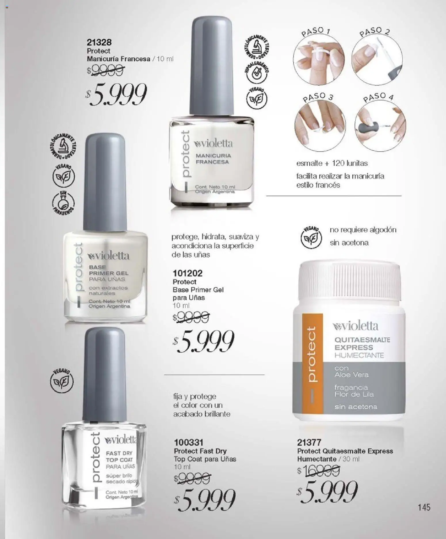 Violetta - Violetta Cosméticos │ válido desde el 05.02.2026 | Página: 145 | Productos: Algodón, Top, Fragancia, Brillo