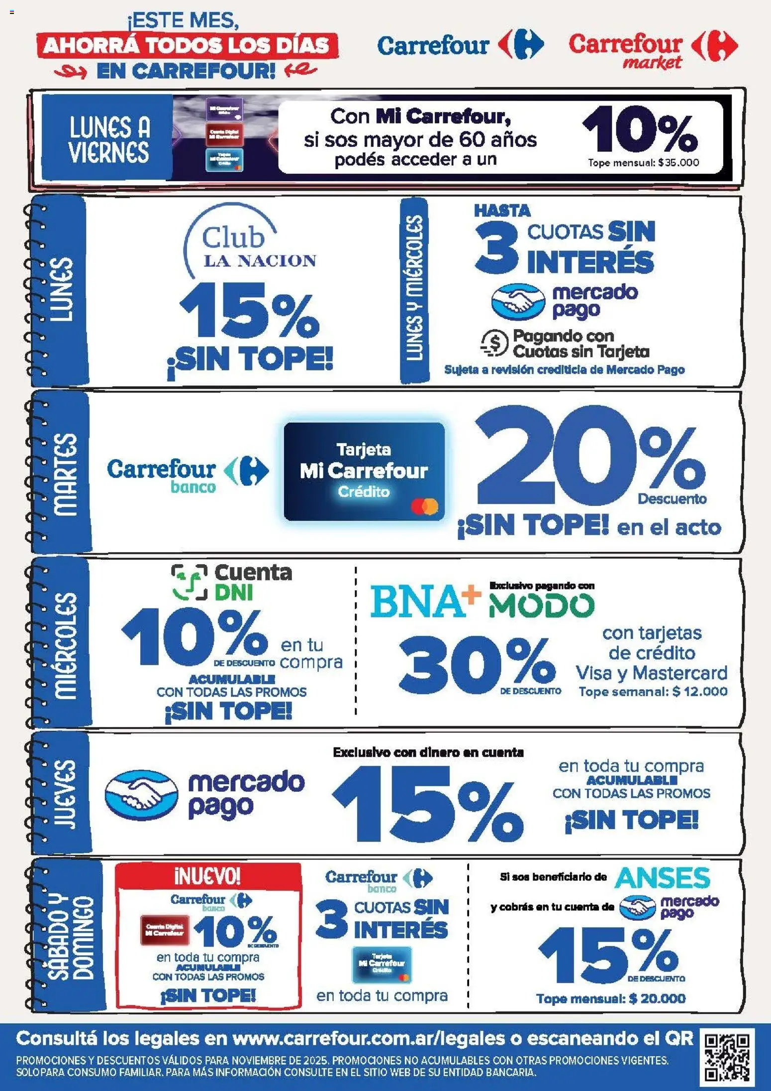 Carrefour Market catálogo │ válido desde el 03.11.2025 | Página: 20 | Productos: Banco