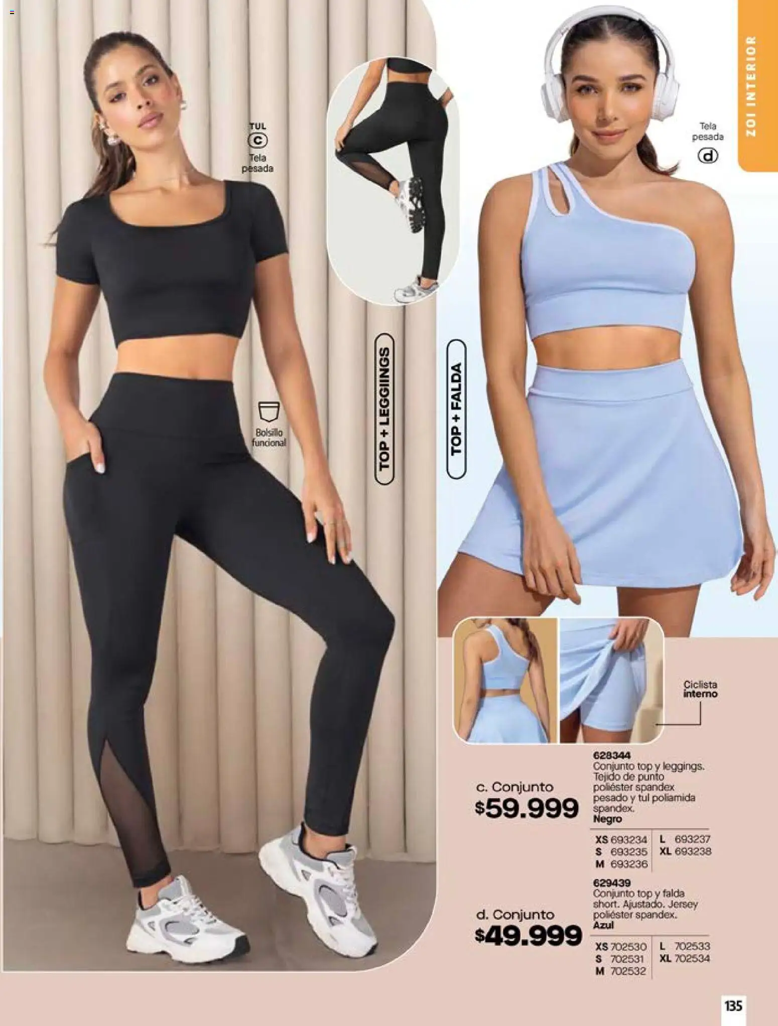 Pacifika revista - valida desde el 24.04.2026 | Página: 135 | Productos: Falda, Top, Conjunto