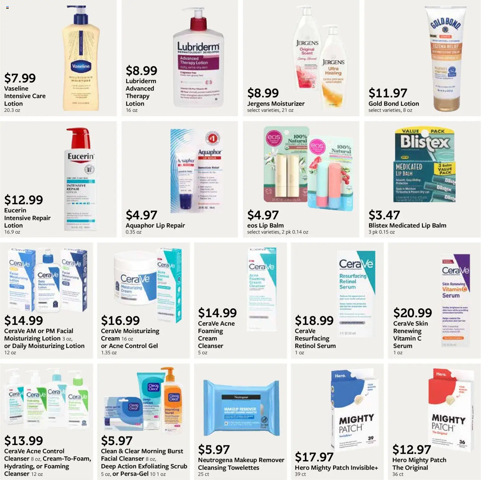 Fareway Monthly Ad - valid from 29.12.2025 | Page: 36 | Products: Vitamin, Makeup Remover, Cream