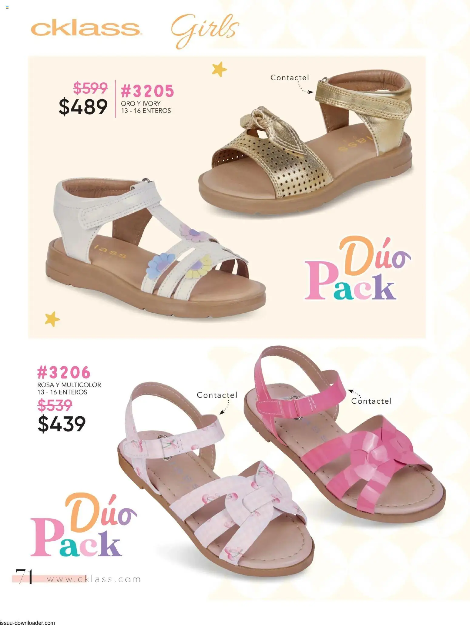 Nuevas ofertas de Cklass válidas en toda la República Mexicana desde el 26.01.2026. ¡Encuentra las mejores ofertas en Cklass catálogo Especial Calzado! | Página: 72