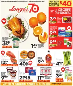 Preview of Longo's weekly flyer / circulaire from shop Longo's valid from 05.03.2026