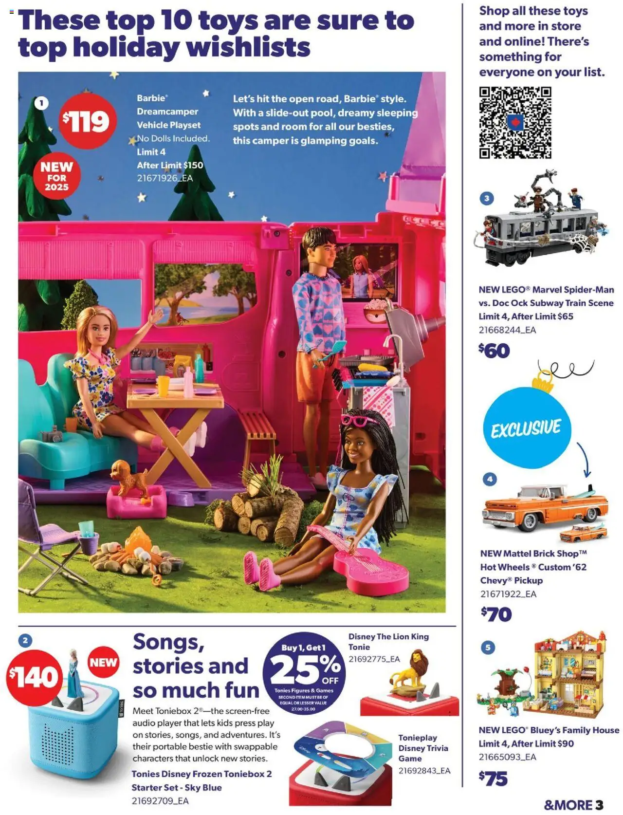 Real Canadian Superstore flyer valid from 16.10.2025 | Page: 3 | Products: Audio, Player, Game