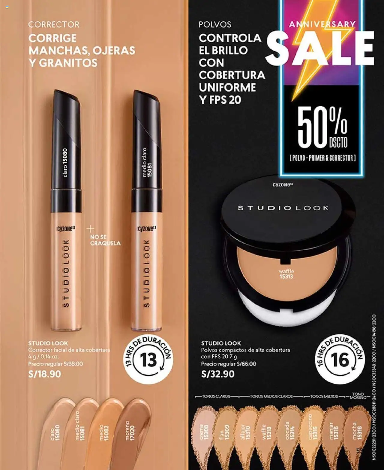 Catálogo CyZone válido desde 27.05.2025 | Página: 53 | Productos: Crema, Corrector, Polvo