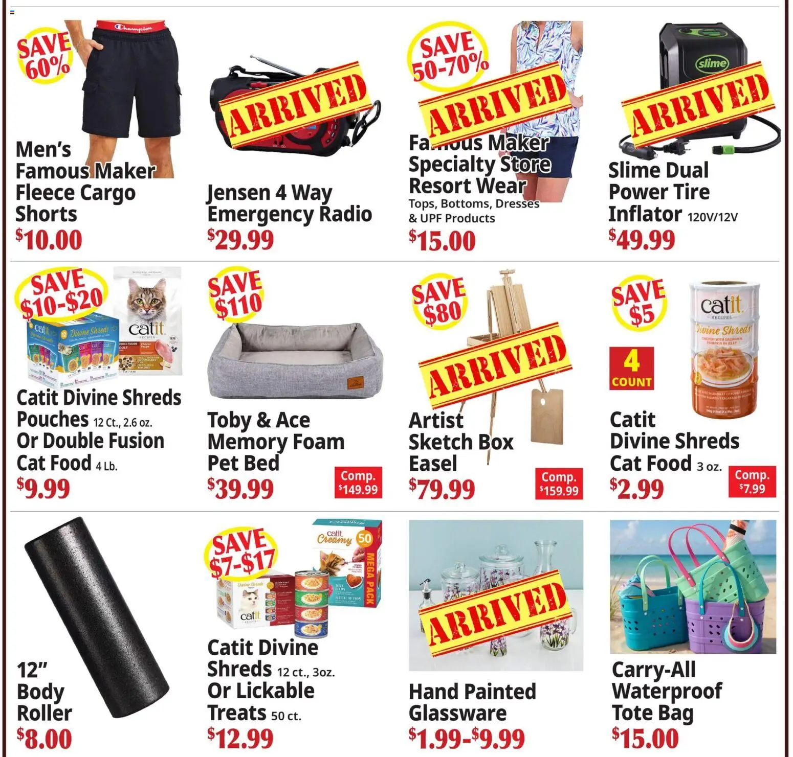 Ocean State Job Lot Coming Attractions - valid from 02.04.2026 | Page: 4 | Products: Pet Bed, Cat Food, Pumpkin, Bag